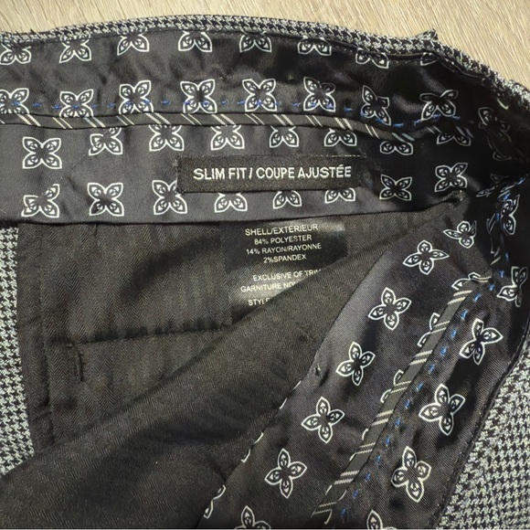 Gray Checkered Trousers - Picture 5 of 5